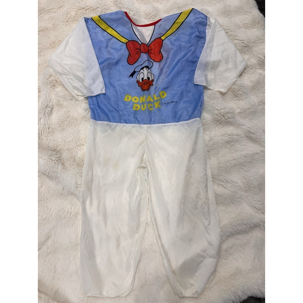 Ben Cooper Disney Donald Duck Costume No Mask  Plastic sz Smal 4-6